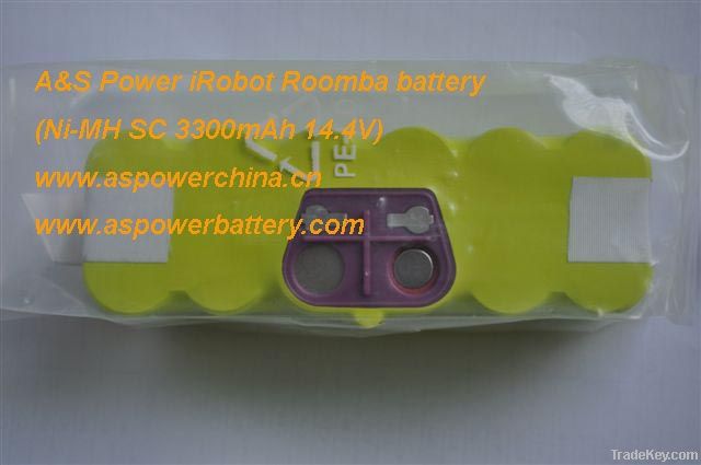 14.4V 3500mAh Ni-MH Battery For vacuum cleaning robot Scooba 400/500