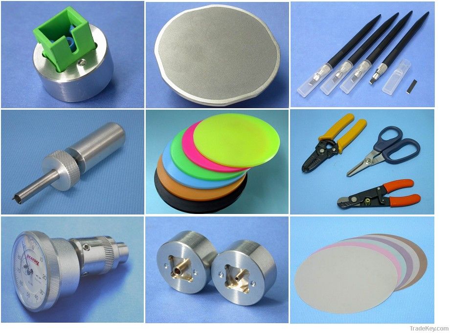 Fiber polishing tools