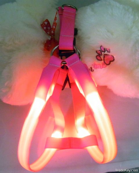 Led pet harness