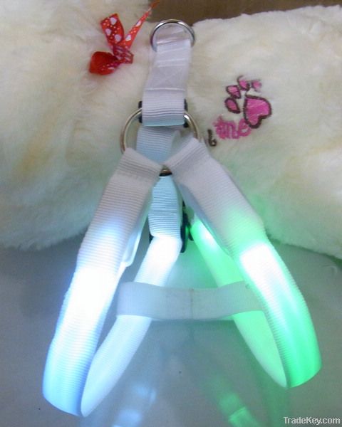 Led pet harness