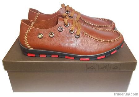 casual men's casual leather shoes