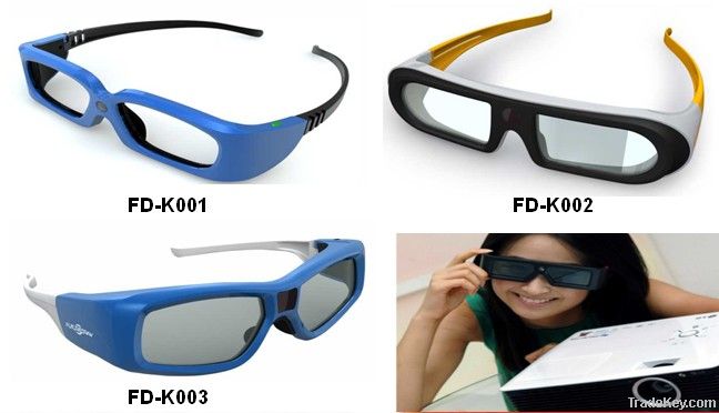 Active shutter 3D glasses for PC