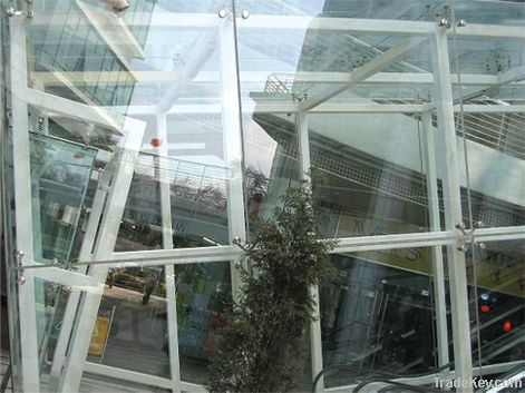 Curtain wall glass