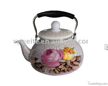 5L porcelain enamel kettle