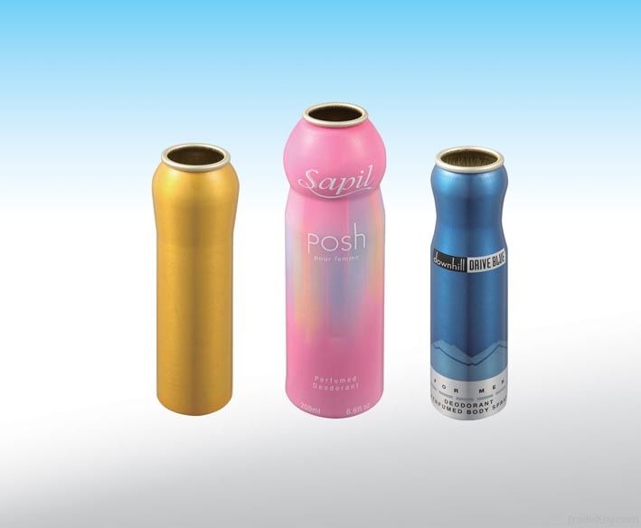 aluminium aerosol can