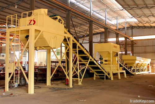 Stationary Stability Soil Mixing Facility