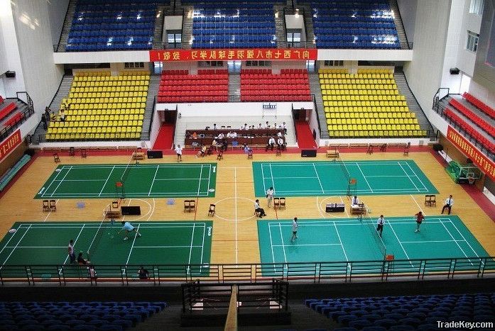 bedminton pvc sports flooring