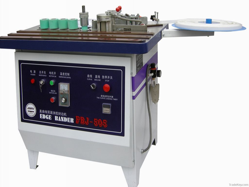 Manual edge banding machine