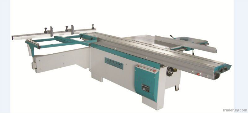 Precision sliding table panel saw