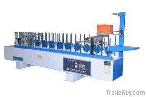 Cold glue prifile wrapping machine