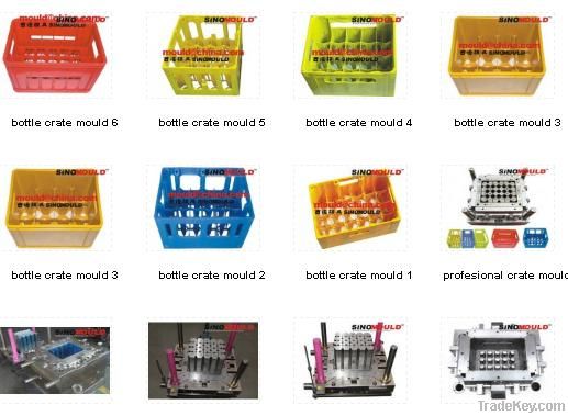 Bottle crate mould