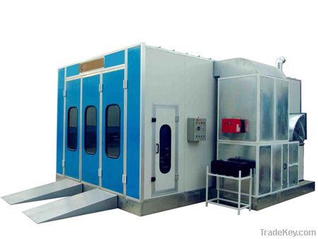 Environmental protection spray booth