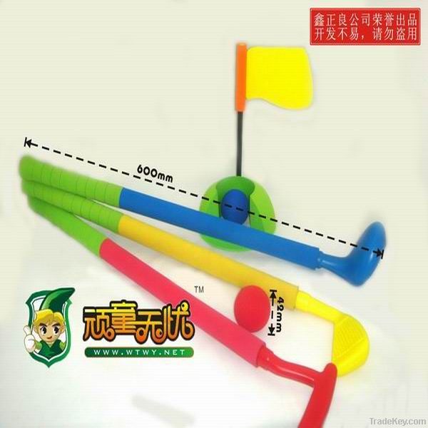 kids foam golf toy set