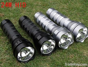 24W AC HID flashlight