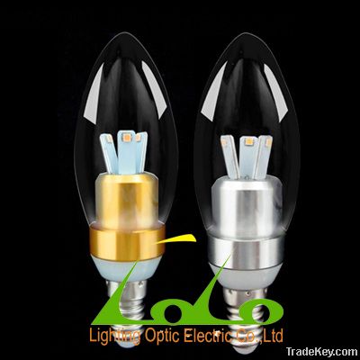 new cob led candle lamp 4w led candle lamp e14 dimmablele led bulbs In