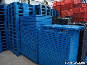 Nine feet single deck plastic pallet