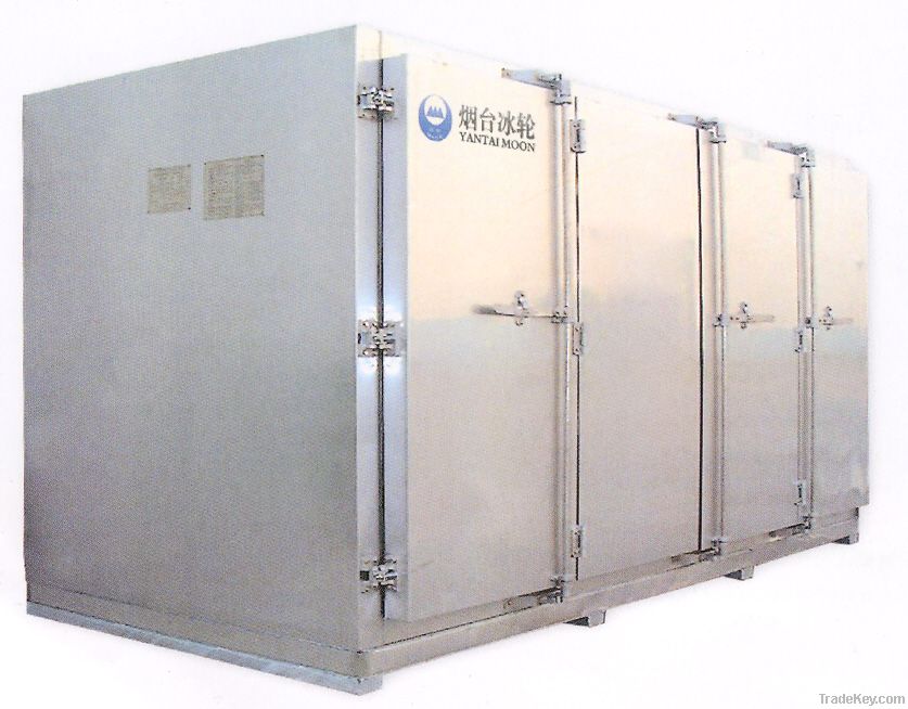 Contact plate freezer