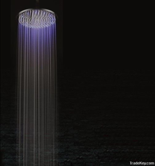 10&#039;&#039; round LED color changing shower head