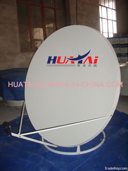 Ku Band 120cm Satellite Dish Antenna Ground Mount-Front