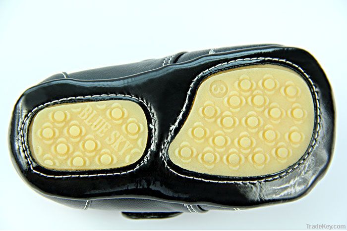 2012 New soft sole genuine leather baby shoes