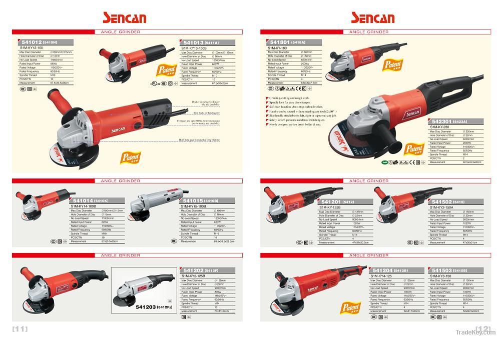 Sencan Angle Grinder