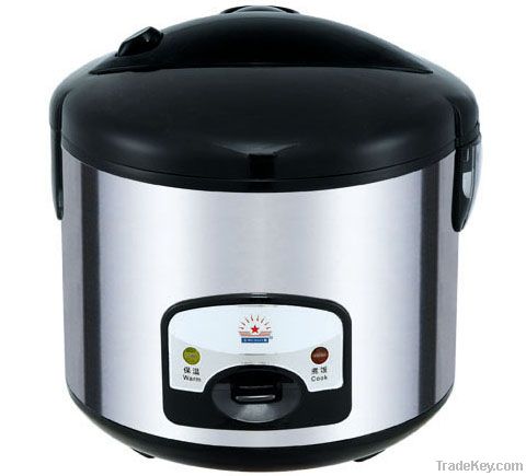 Cool Touch Stainless Steel Durable Deluxe Rice Cooker