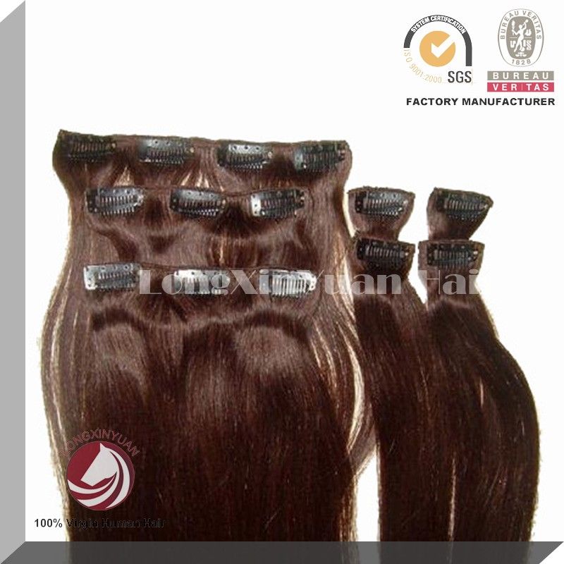 100% Human Hair Clip-In Hair Extension