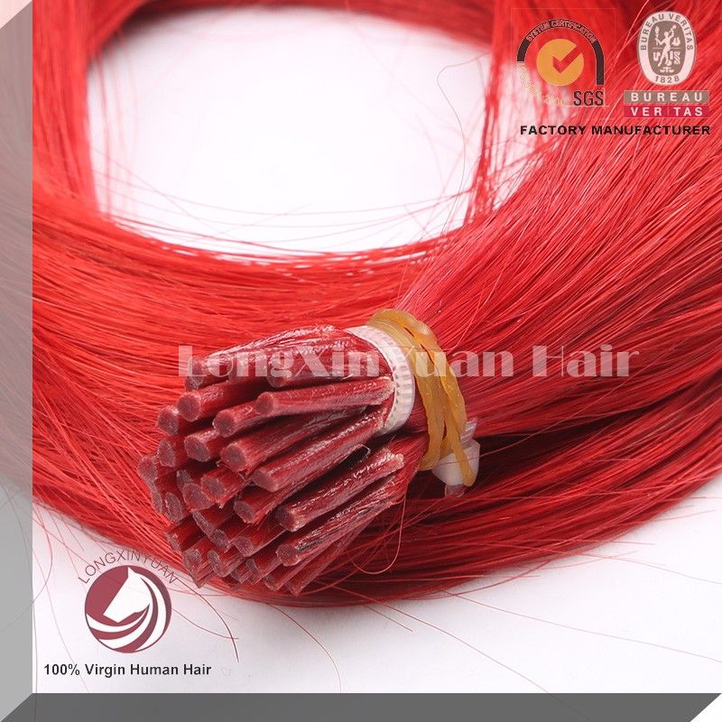 Brazilian Virgin Human Hair Pre-bonded Hair Extension