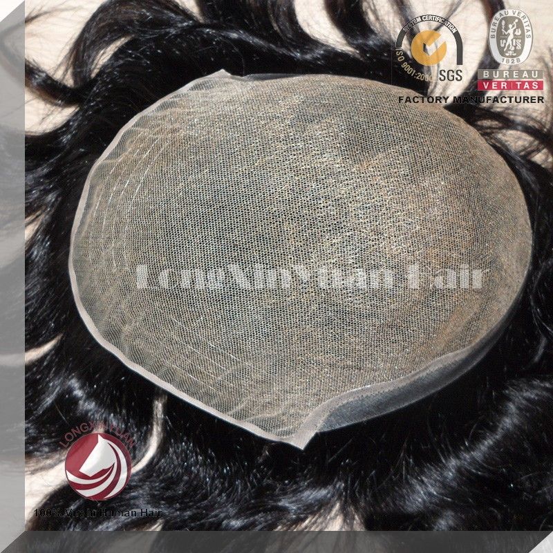 Wholesale Human Hair Men's Toupee