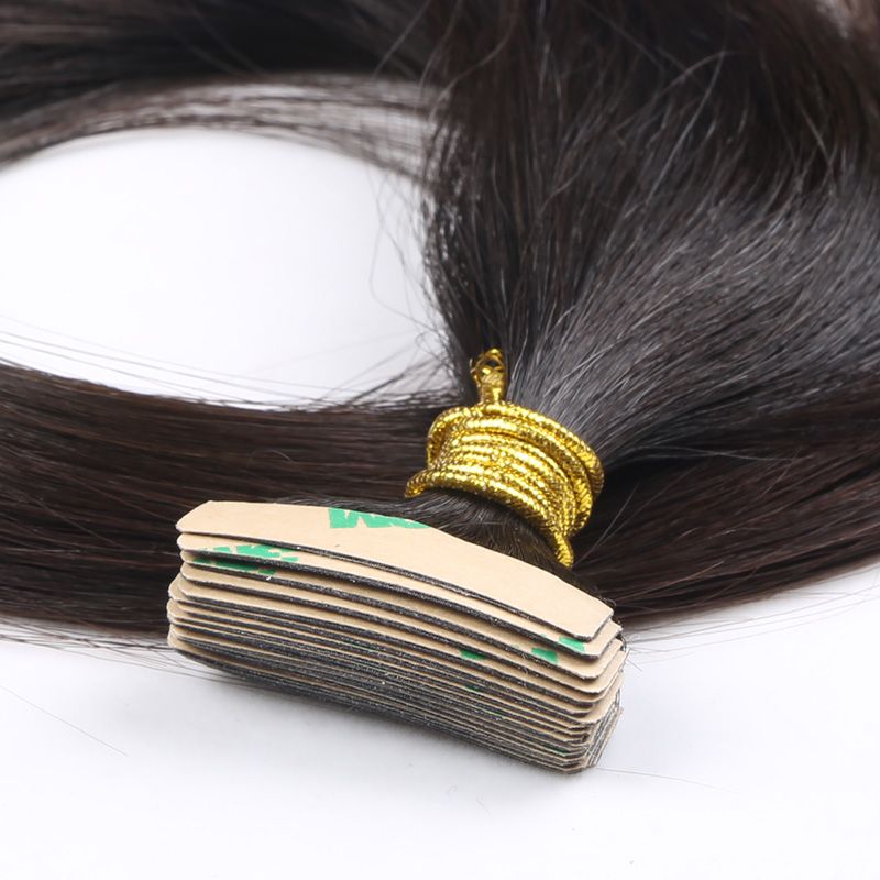 Brazilian Virgin Human Hair Tape Hair Extension