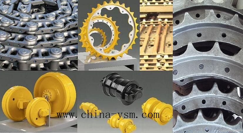 undercarriage parts for excavator and bulldozer