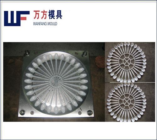 OEM High Quality Spoon Injection Mould/32 cavity hot runner plastic spoon mould