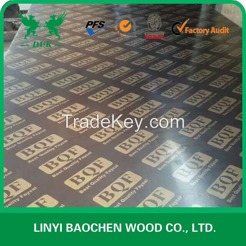 12mm Black film faced plywood