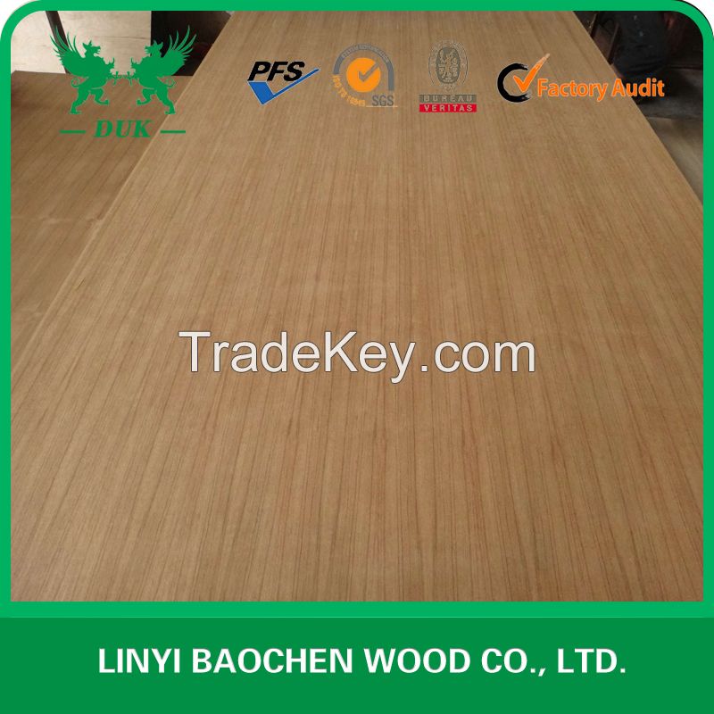 Natrual Teak veneer fancy plywood