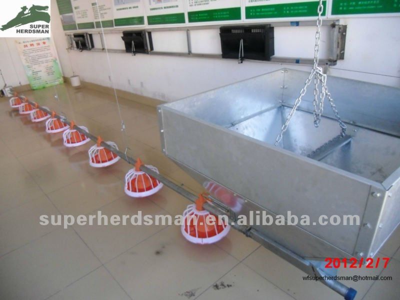 feeding pans for broiler chicken