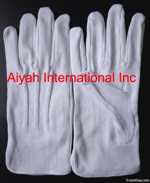 Pure cotton glove(ce, rohs, sgs, pts, azo free)