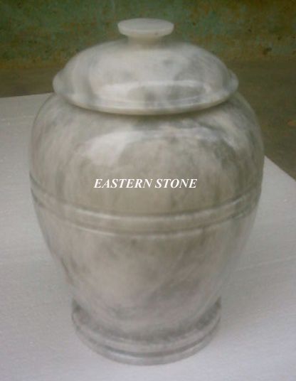 Onyx, Marble, Fossil Stone, Ash URN, Cremation URN, Funeral URN