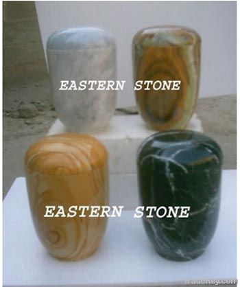 GREEN ONYX, WHITE ONYX, YELLOW ONYX, ASH URN, ASH CASKET, FUNERAL PROD