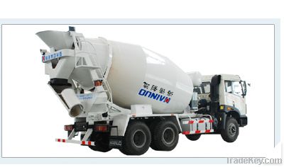 concrete mixing transportation truck