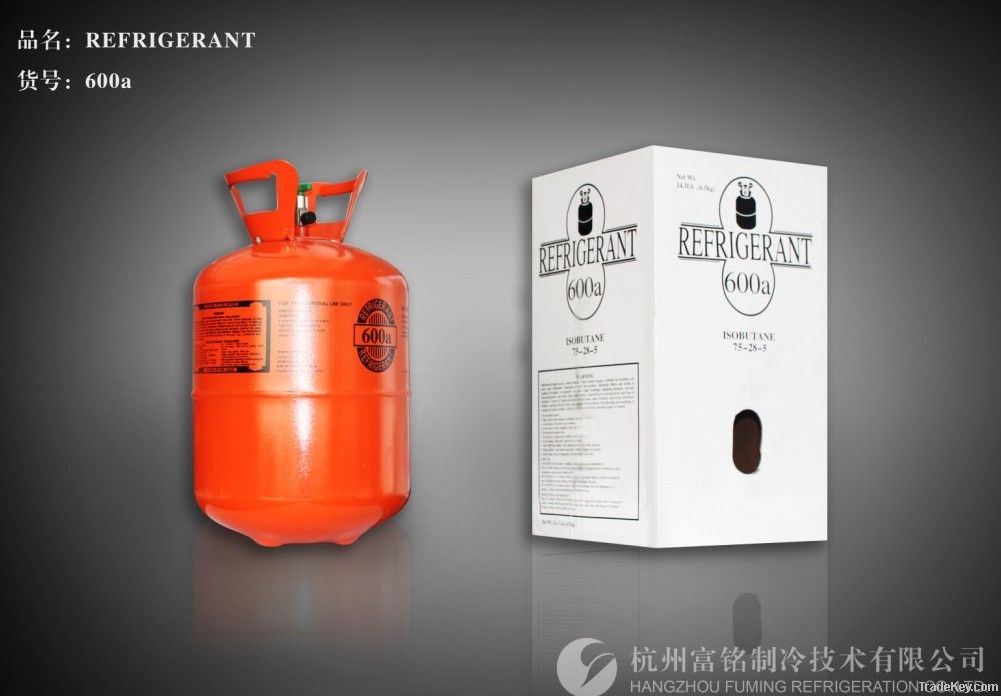 Refrigerant gas r-600a