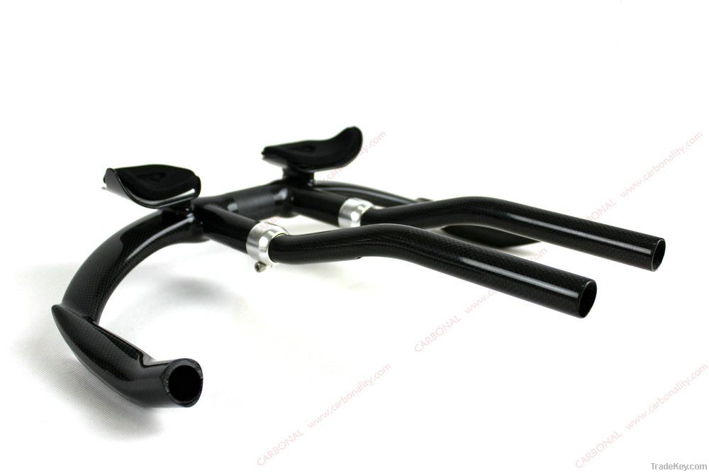 2012 New Design! Carbon Time Trial TT Aero Handlebar, Carbon TT Bar