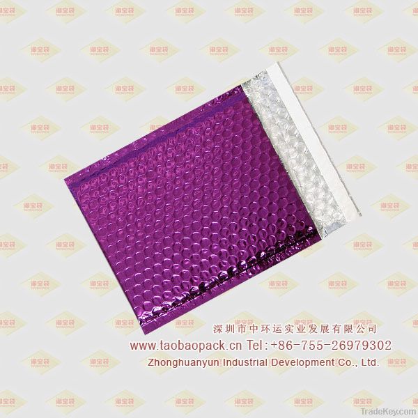 colourful bubble envelope