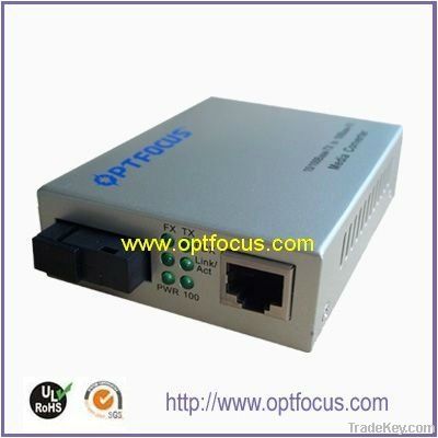 100M Single fiber media converter