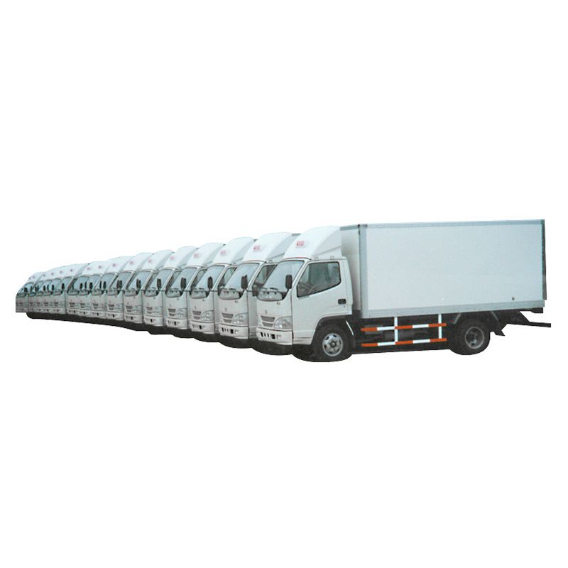 High strength dry freight truck with FRP plywood panel