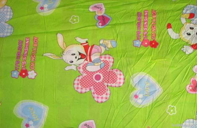 T/C printed bedsheeting stocklot fabrics