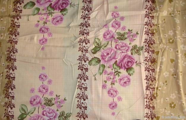 T/C printed bedsheeting stocklot fabrics