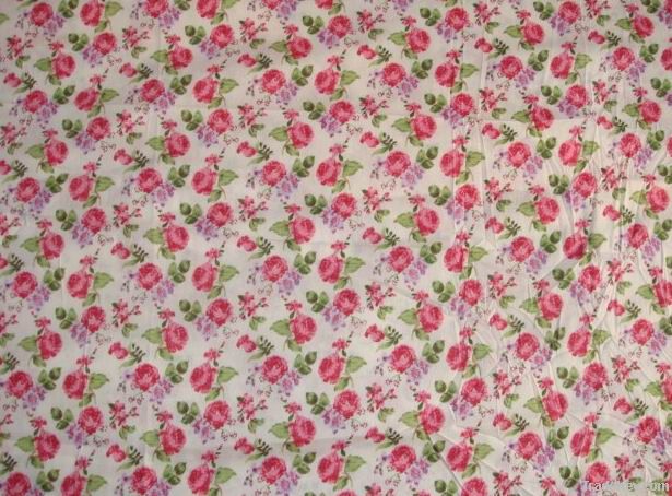 T/C printed bedsheeting stocklot fabrics