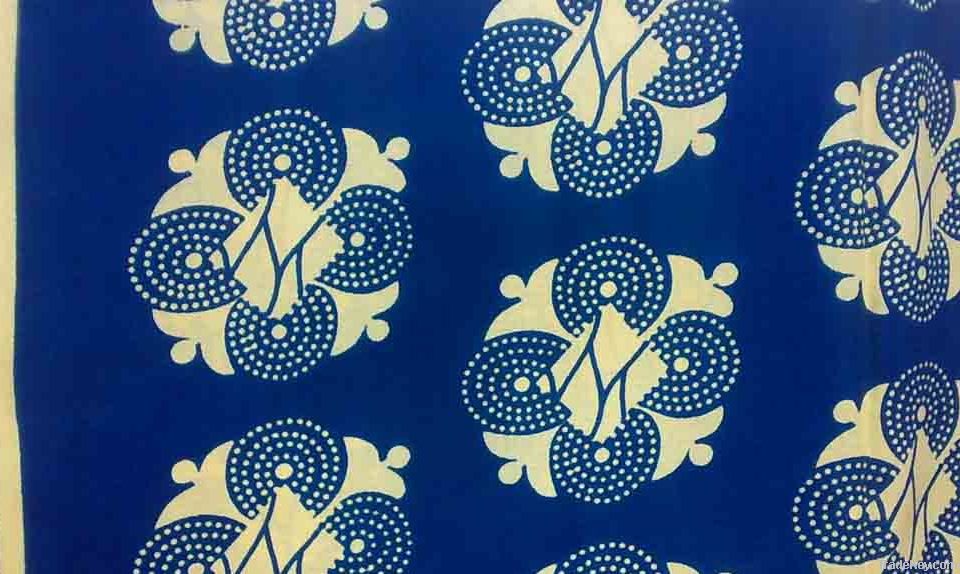 100% cotton real wax fabric stocklot