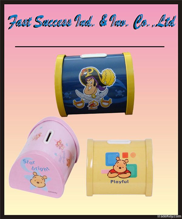 Promotional Tin box / Money Saving Bank/ Metal Coin Bank/ Gift Tin Cans