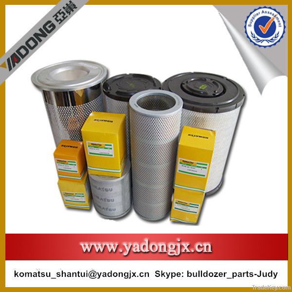 earthmoving machine shantui bulldozer excavator spare parts of filters